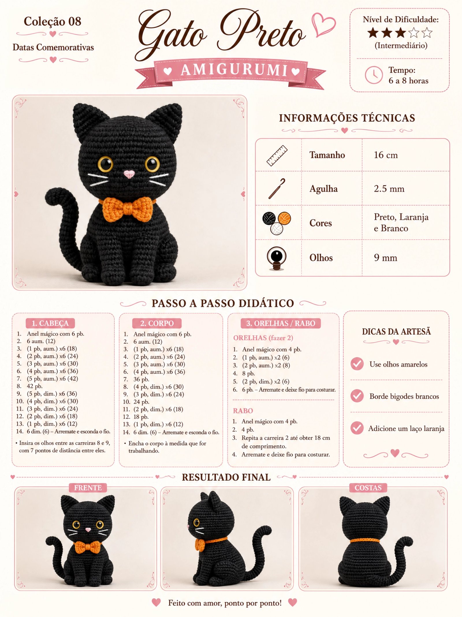 Receita de Gato Preto