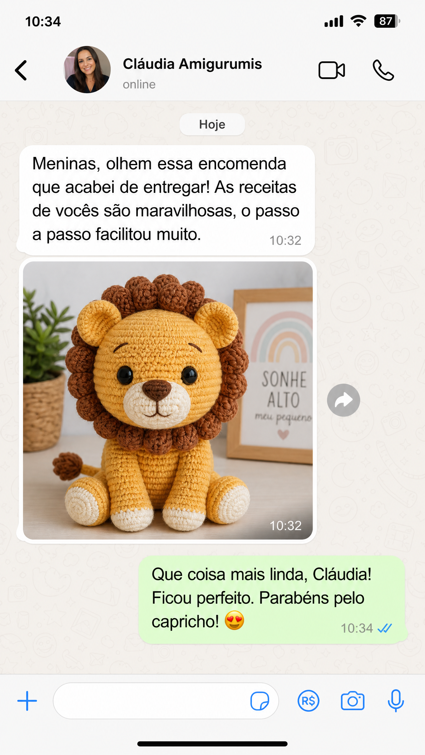 WhatsApp feedback 1